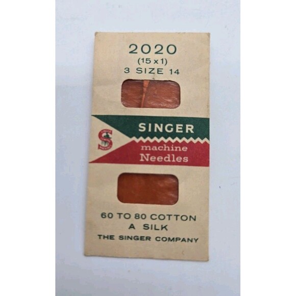 Vintage Sewing Notions Lot 1950s Needles Snap Grip Fastener Hook Eye Loop Singer - Picture 9 of 14